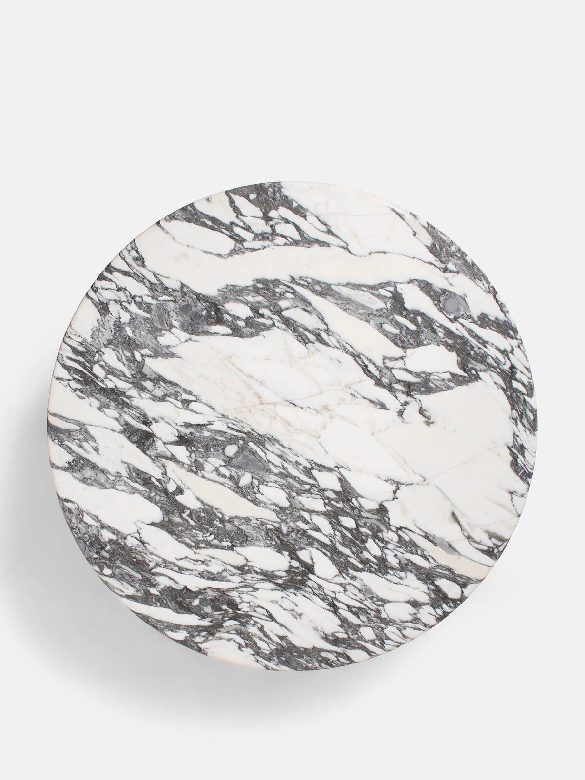 Oxley Coffee Table, Arabescato Corchia Marble – product view 5 – Grosvenor Marble Co.