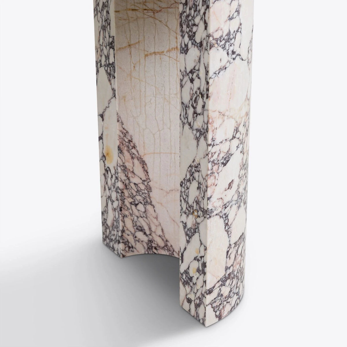 Viola Marble Console Table – product view 9 – Grosvenor Marble Co.