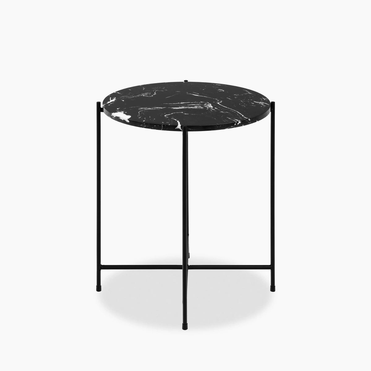Black Onyx Top Side Tables – Onyx Marble side table by Grosvenor Marble Co.