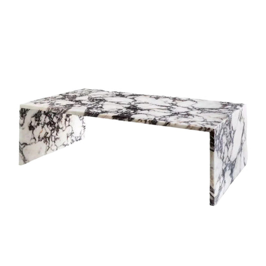 Calacatta Viola Marble Coffee Table – Calacatta Viola coffee table by Grosvenor Marble Co.