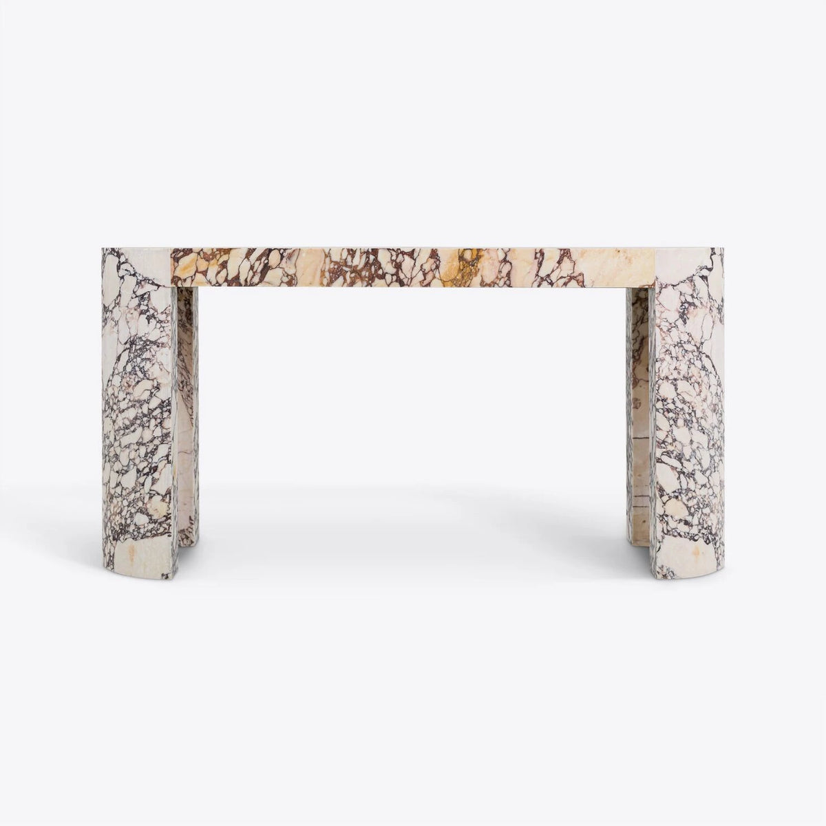 Viola Marble Console Table – Viola Marble console table by Grosvenor Marble Co.